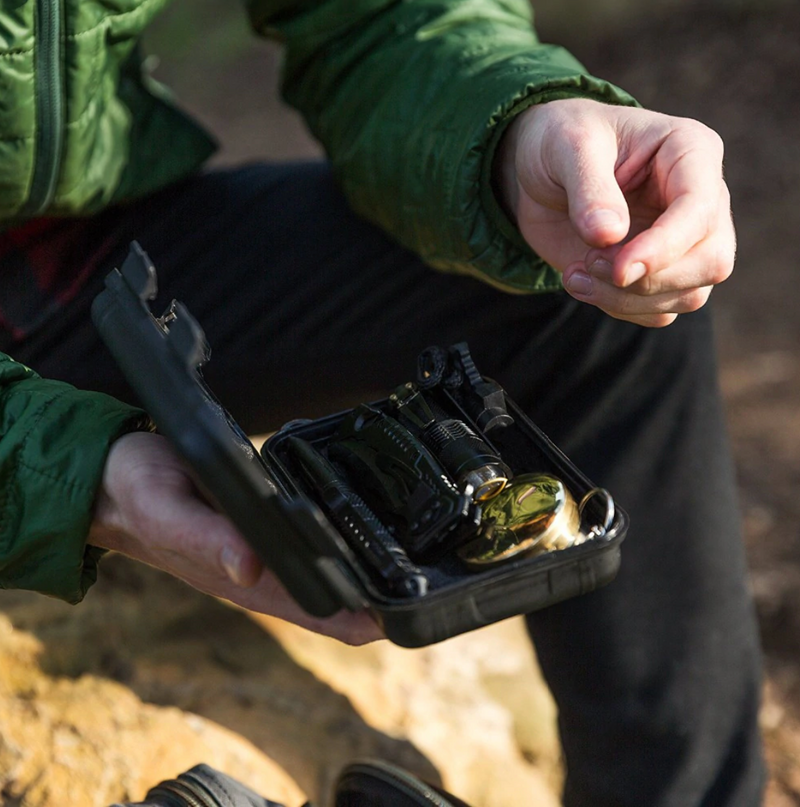 12-Piece EDC Survival Kit for Camping Emergencies - product view 10 | Buffalo Gears