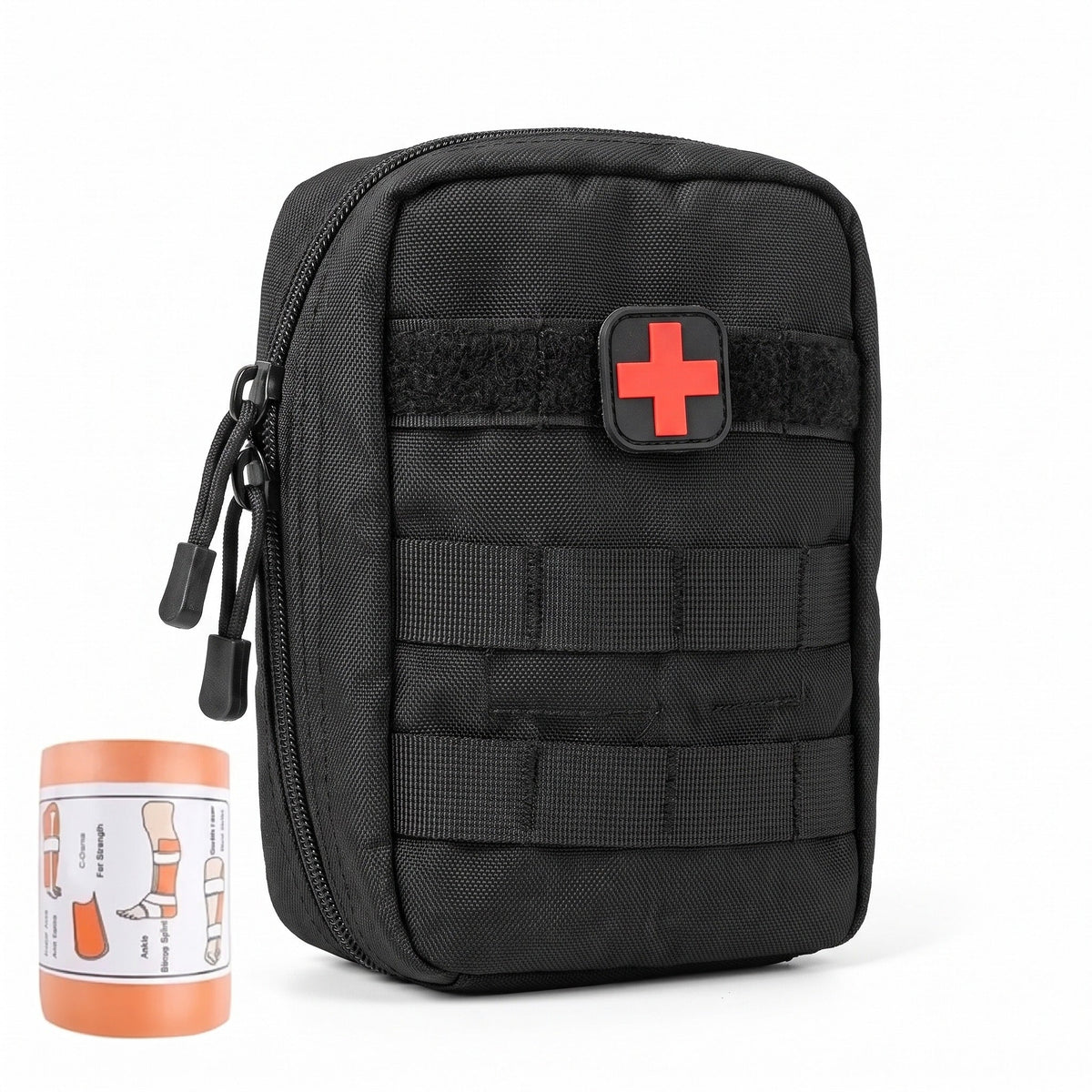 15-in-1 IFAK Trauma Pouch in Waterproof Military Nylon - product view 1 | Buffalo Gears
