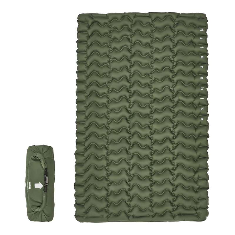 2-Person Inflatable Sleeping Pad for Shared Camping Comfort - product view 10 | Buffalo Gears