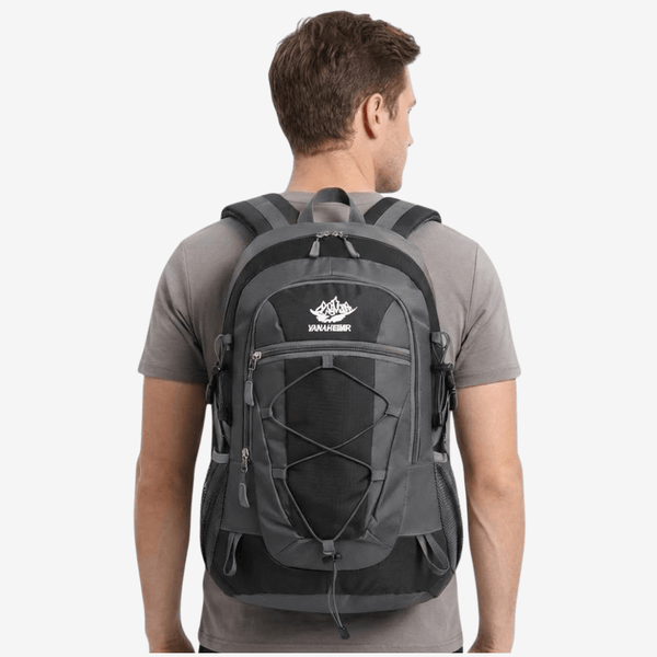30L Weather-Resistant Hiking Daypack with Ventilated Back