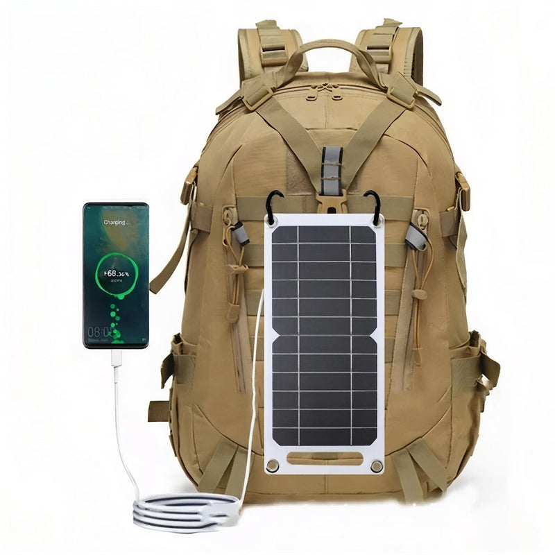 35W Portable Solar Panel Charger for Hiking Trips - product view 6 | Buffalo Gears