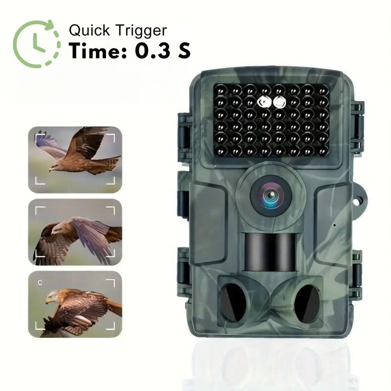 4K 60MP Motion-Activated Trail Camera for Wildlife - product view 5 | Buffalo Gears