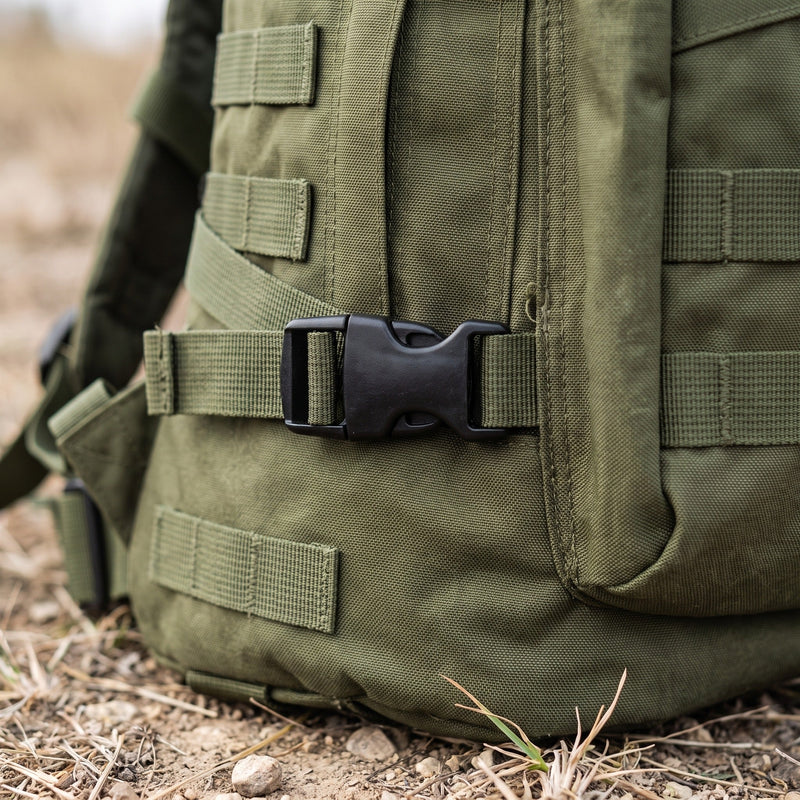 55L MOLLE Rucksack in Tough 600D Military-Grade Nylon - product view 4 | Buffalo Gears