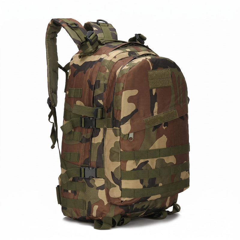 55L MOLLE Rucksack in Tough 600D Military-Grade Nylon - product view 9 | Buffalo Gears