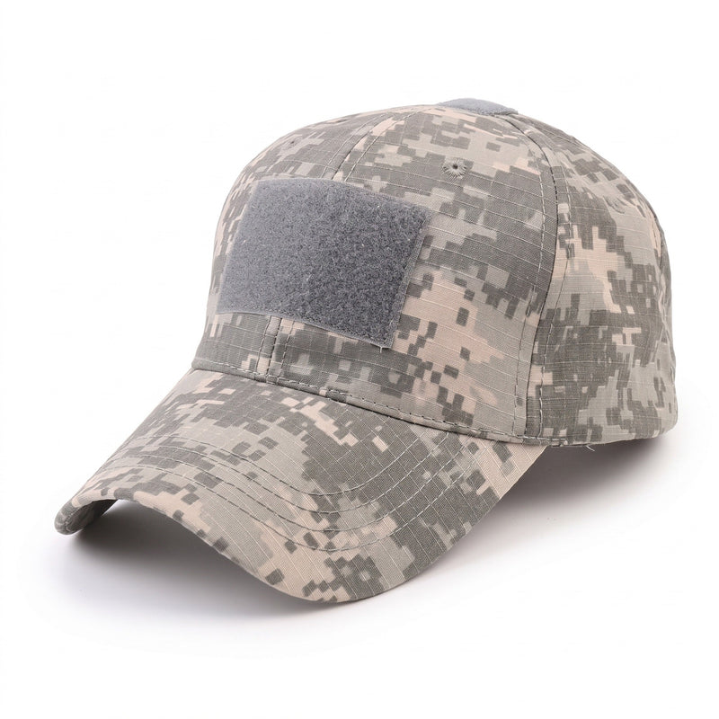 Adjustable Camouflage Field Cap in Breathable Polyester - product view 6 | Buffalo Gears