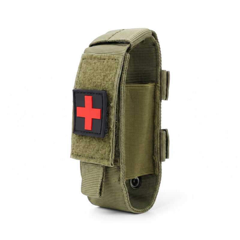 Belt-Mounted Tourniquet Pouch in Aluminium, ABS and Nylon - product view 6 | Buffalo Gears