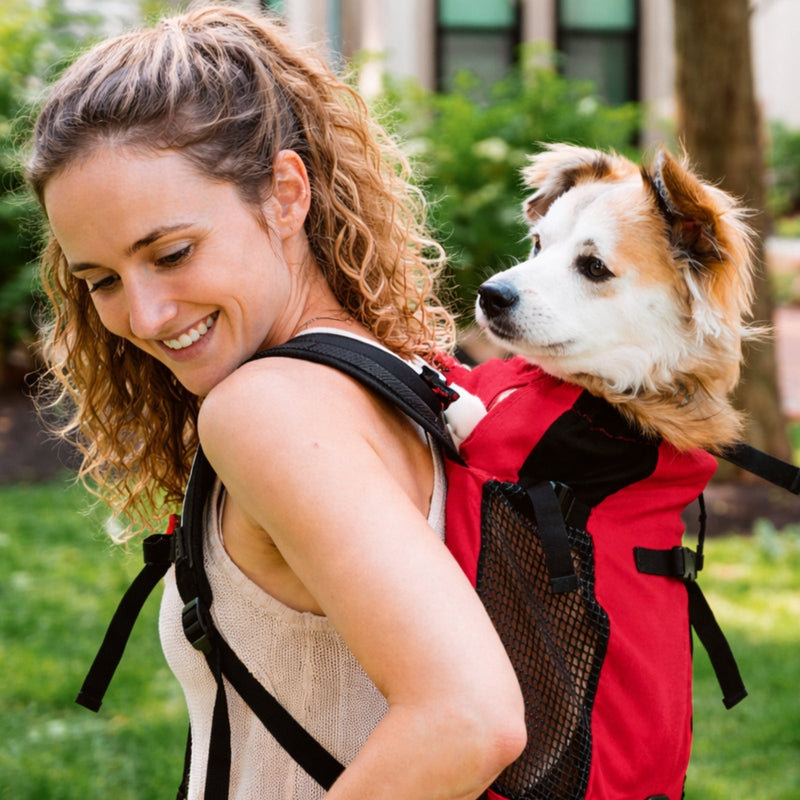 Breathable Dog Carrier Backpack for Hiking Trips - product view 3 | Buffalo Gears