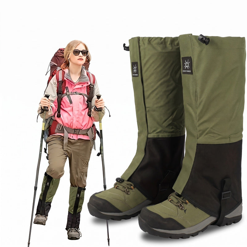 Breathable Outdoor Leg Gaiters with Adjustable Fit - product view 7 | Buffalo Gears