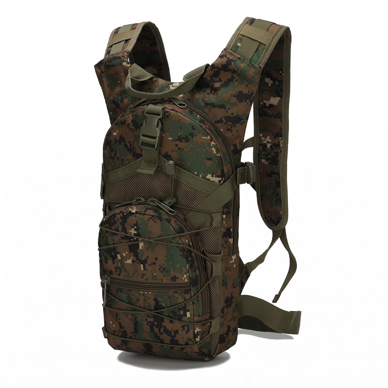 Compact 15L Daypack in Water-Resistant 800D Oxford - product view 7 | Buffalo Gears