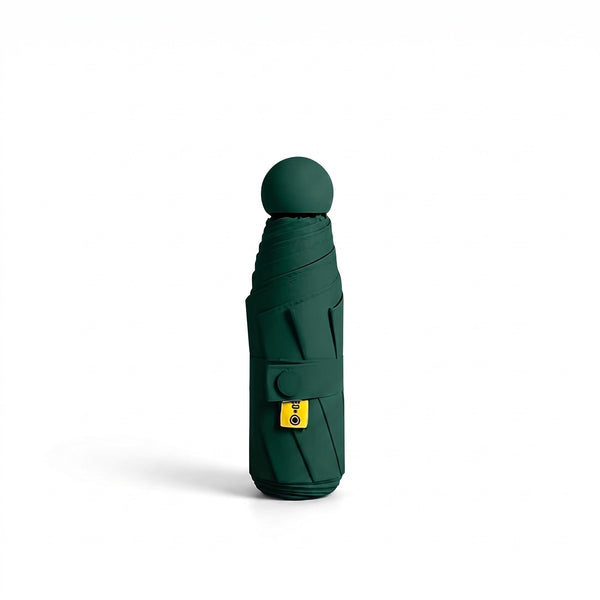 Compact Folding Travel Umbrella with Manual Open