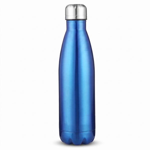 Double Wall Steel Flask for Hot and Cold Hiking Drinks