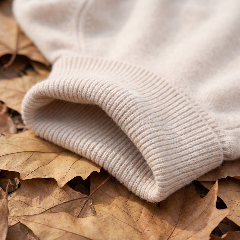 Fine Knit Jumper for Women with Lapel Collar - product view 3 | Buffalo Gears