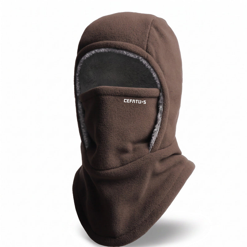 Fleece Balaclava Worn as Hood, Face Mask or Neck Warmer - product view 8 | Buffalo Gears