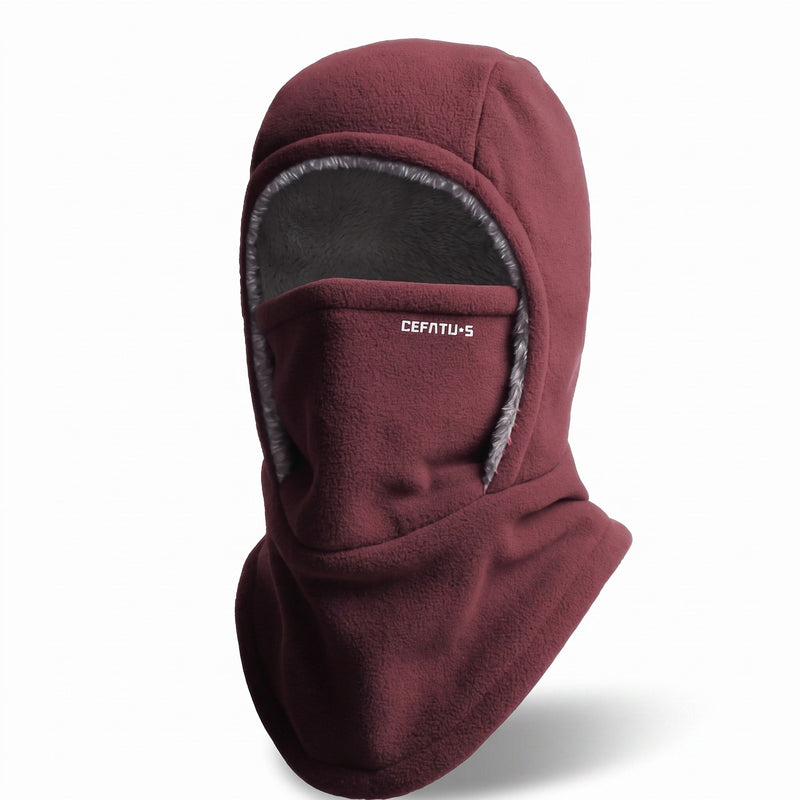 Fleece Balaclava Worn as Hood, Face Mask or Neck Warmer - product view 10 | Buffalo Gears