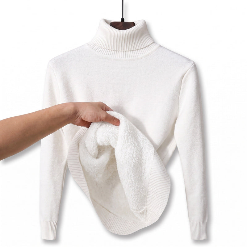 Fleece Base Layer Top for Women with High Neck - product view 7 | Buffalo Gears