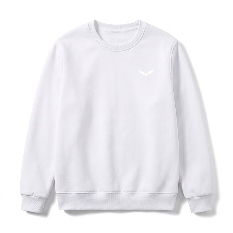 Fleece Lined Sweatshirt for Men with Wing Print - product view 5 | Buffalo Gears