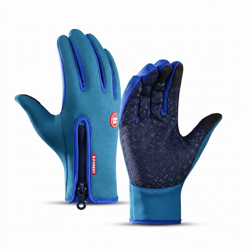 Fleece Winter Gloves with Grip Palm and Touchscreen Tips - product view 6 | Buffalo Gears