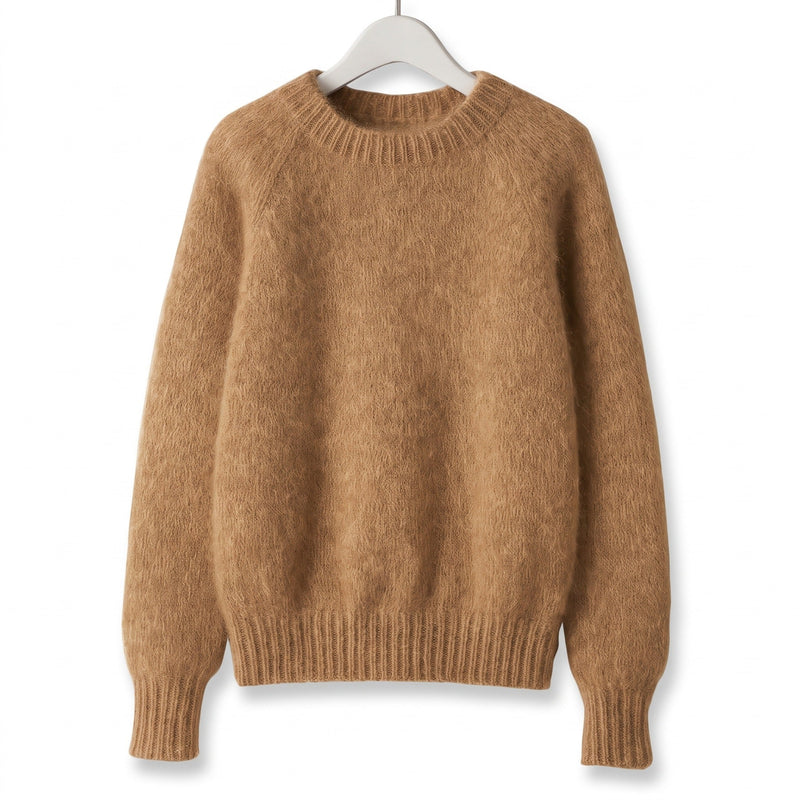 French Style Jumper for Women, Straight Crew Neck - product view 8 | Buffalo Gears