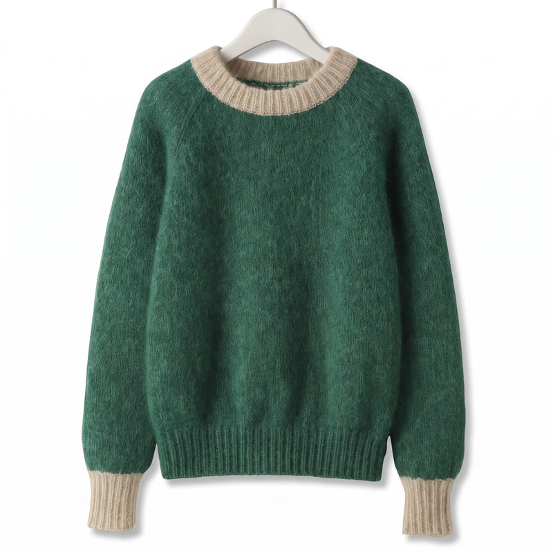 French Style Jumper for Women, Straight Crew Neck - product view 11 | Buffalo Gears
