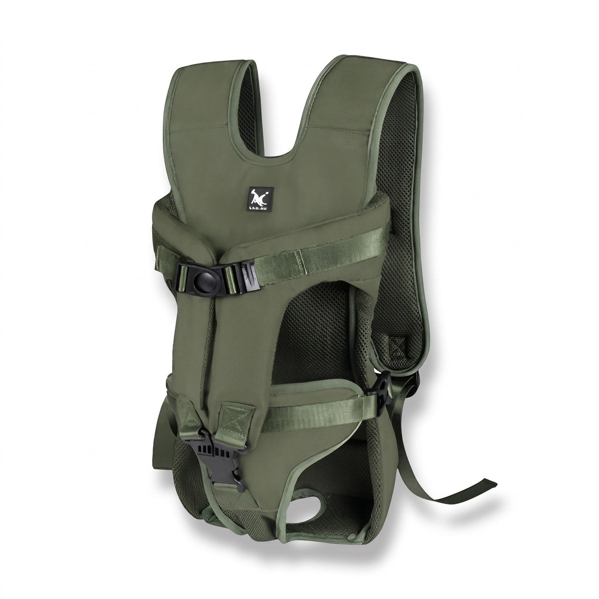 Front Carry Dog Backpack with Padded Mesh Panels - product view 1 | Buffalo Gears