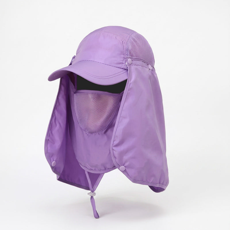 Full Coverage Sun Cap with Removable Ear and Neck Flaps - product view 7 | Buffalo Gears