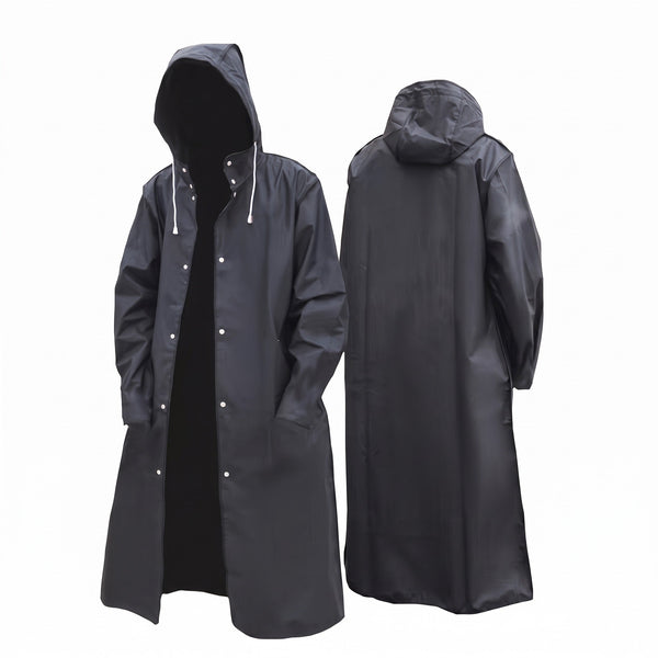 Full Length EVA Rain Coat for Adults, Unisex Fit