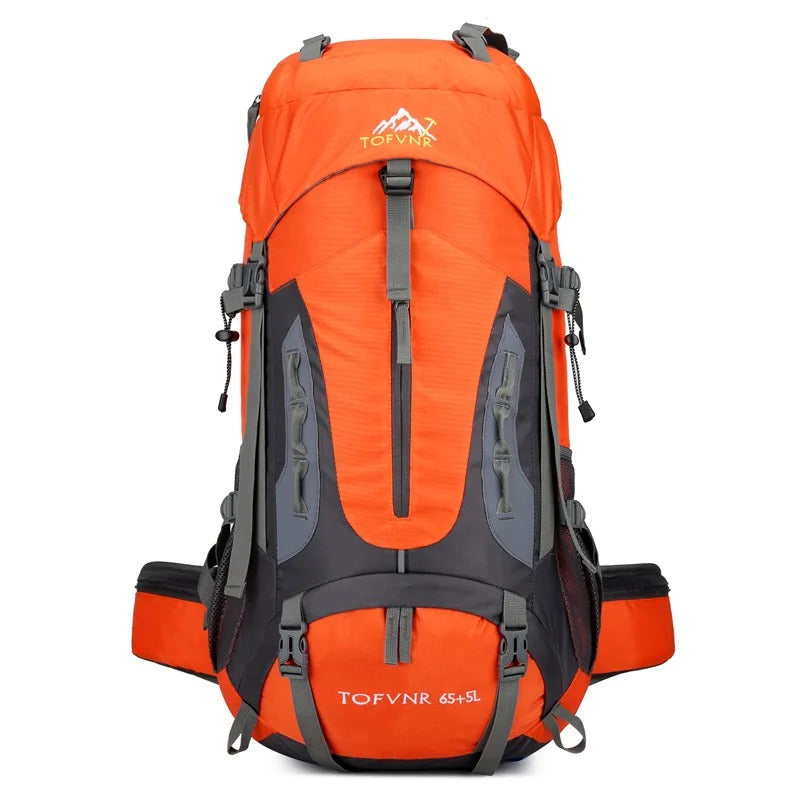 60-Litre Waterproof Hiking Backpack High-Capacity Camping Travel Pack – product view 11 | Buffalo Gears