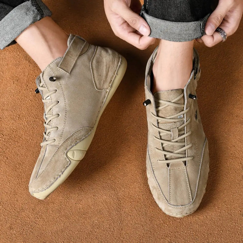 Men's Barefoot Shoes Waterproof Wide-Fit Minimalist Walking – product view 12 | Buffalo Gears