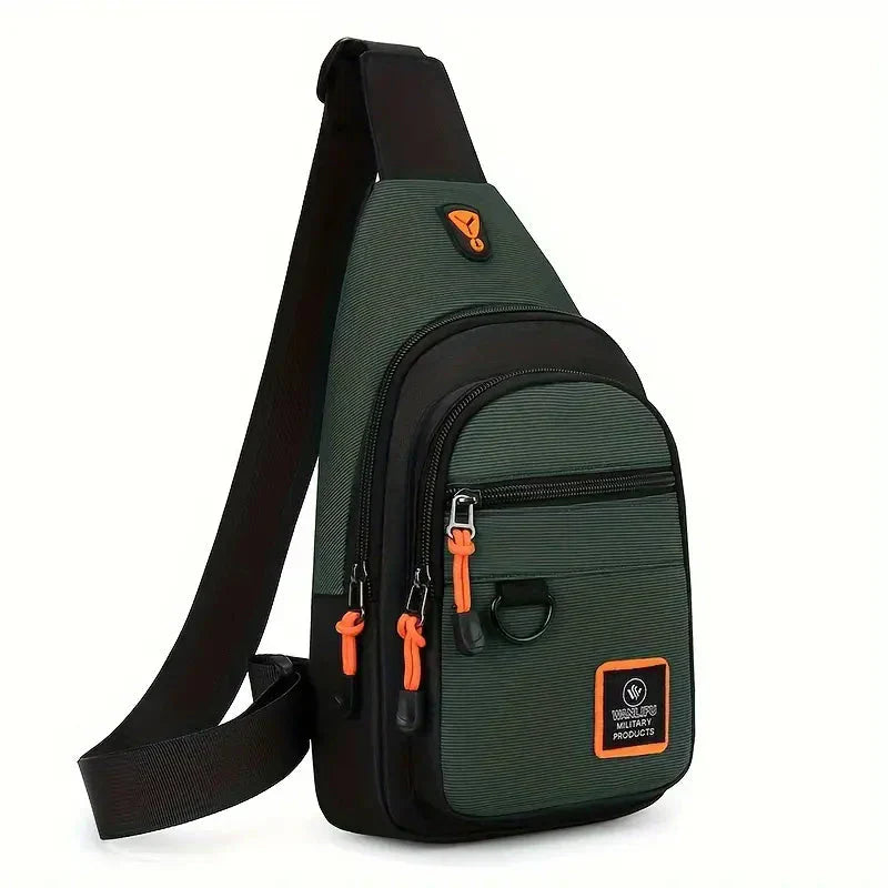 Men's Shoulder Bag Water-Resistant Outdoor Crossbody Sling Pack – product view 2 | Buffalo Gears