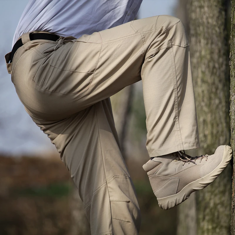 Men's Tactical Cargo Trousers Water-Resistant Outdoor Hiking – product view 9 | Buffalo Gears