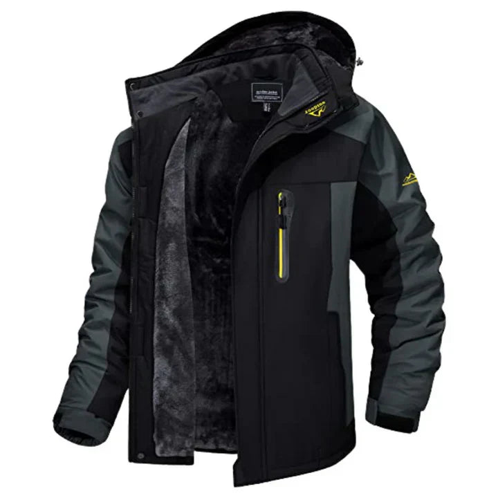 Men's Waterproof Wind-Resistant Winter Jacket Insulated Outdoor Coat – product view 2 | Buffalo Gears