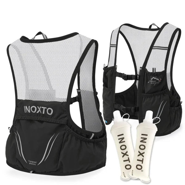 Trail Running Vest with Soft Flask Hydration Backpack Unisex