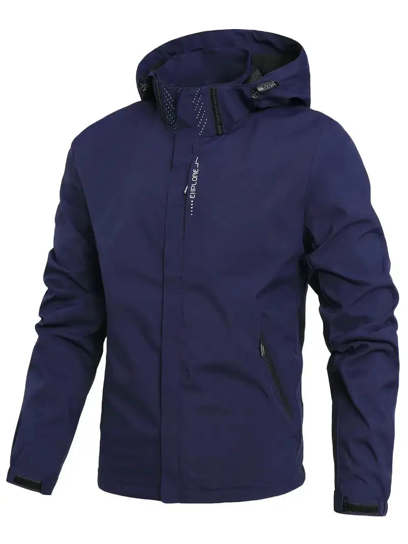 Unisex Waterproof Wind-Resistant Jacket Lightweight Outdoor Raincoat – product view 6 | Buffalo Gears