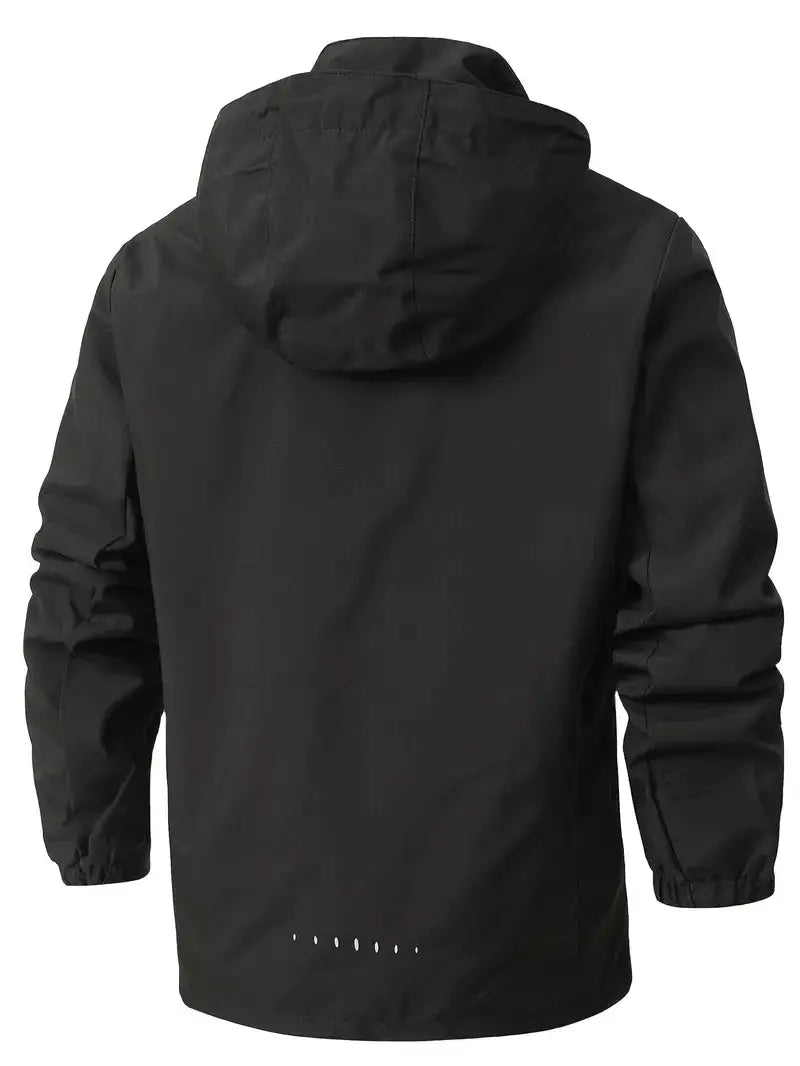 Unisex Waterproof Wind-Resistant Jacket Lightweight Outdoor Raincoat – product view 12 | Buffalo Gears