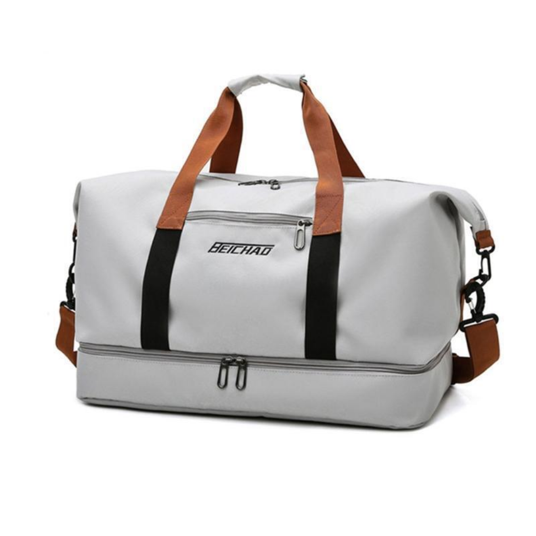 Water-Resistant Sports Travel Bag Gym Duffel with Shoe Compartment – product view 1 | Buffalo Gears