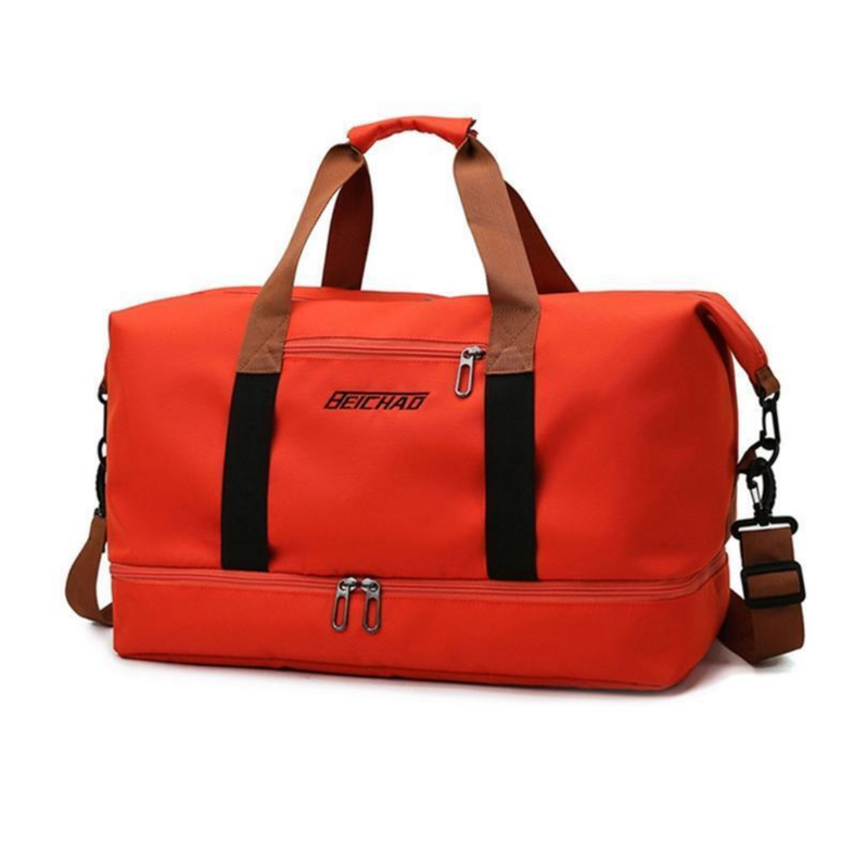 Water-Resistant Sports Travel Bag Gym Duffel with Shoe Compartment – product view 8 | Buffalo Gears