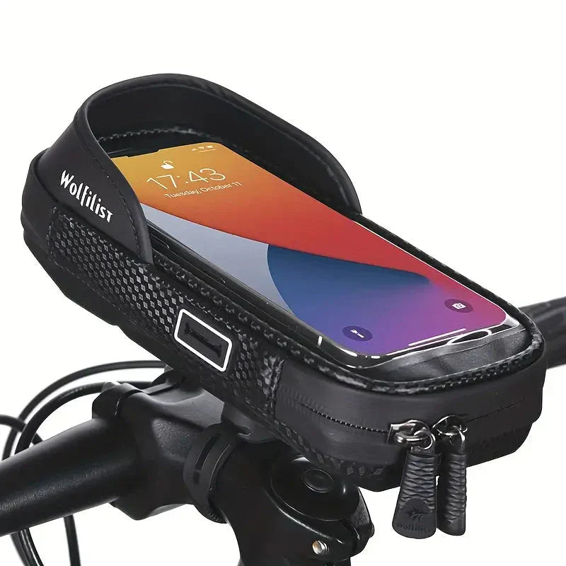 Waterproof Bicycle Phone Mount 360 Rotation Bike Handlebar – product view 1 | Buffalo Gears