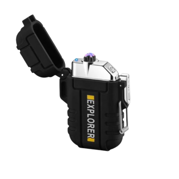 Wind-Resistant Weather-Resistant Electric Lighter USB Rechargeable Survival