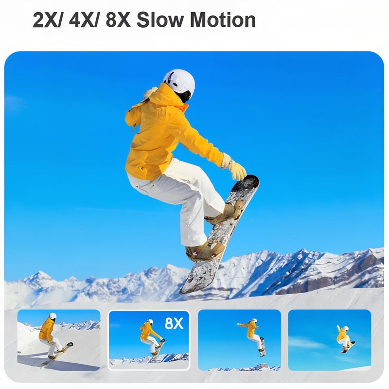 Head-Mounted 4K Action Camera for Hands-Free Trail Footage - product view 5 | Buffalo Gears