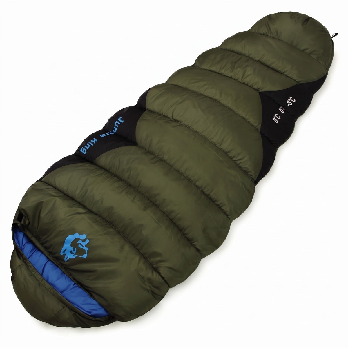 Hooded Mummy Sleeping Bag with Down Blend Fill - product view 1 | Buffalo Gears