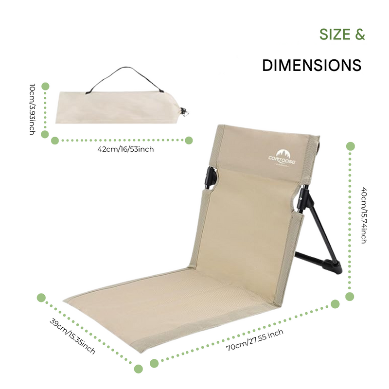 Lightweight Folding Camping Chair for Outdoor Trips - product view 6 | Buffalo Gears