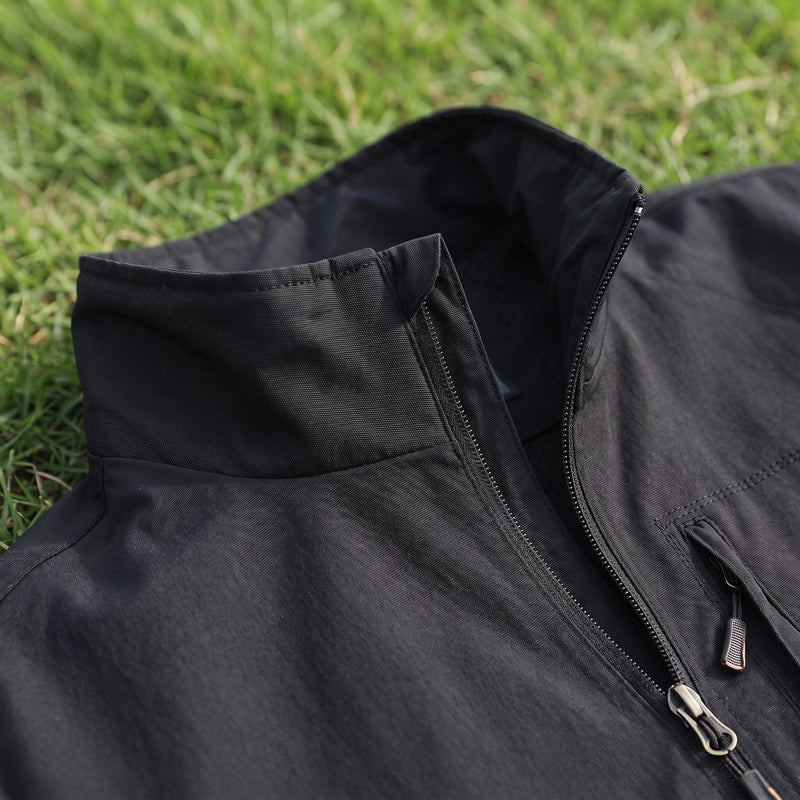 Lightweight Hiking Jacket for Men with Stand Collar - product view 3 | Buffalo Gears
