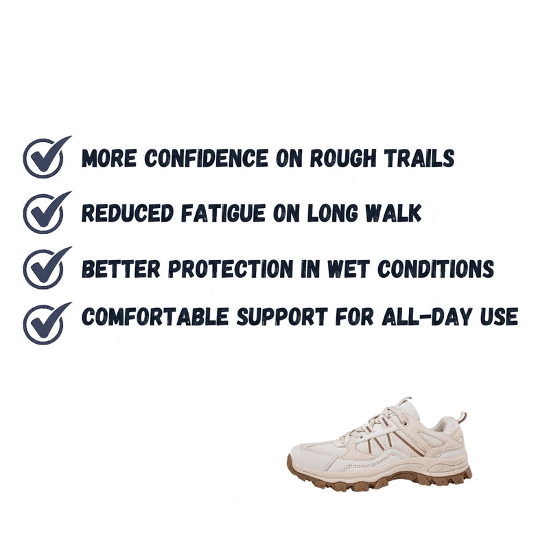 Lightweight Water-Resistant Hiking Shoes for Trail Comfort - product view 3 | Buffalo Gears