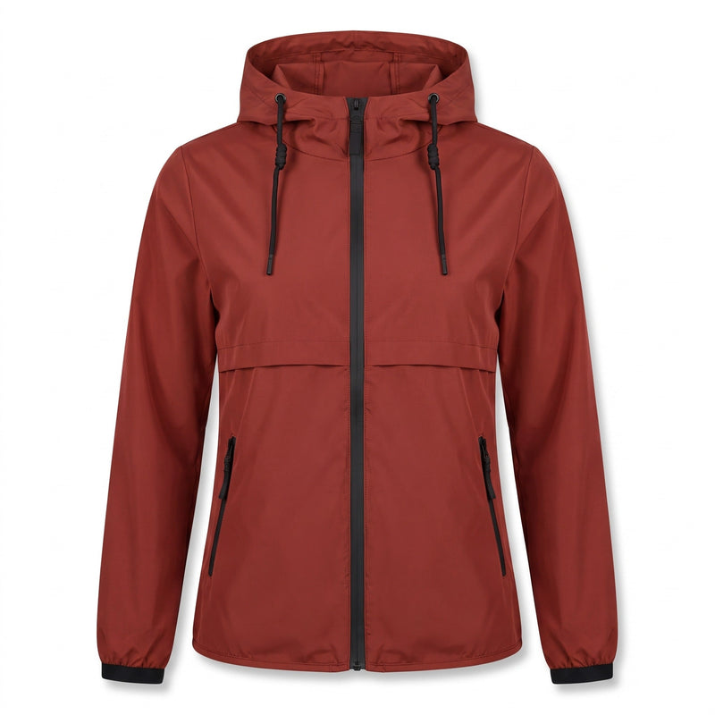 Long Windbreaker for Women with Rain Protection - product view 7 | Buffalo Gears