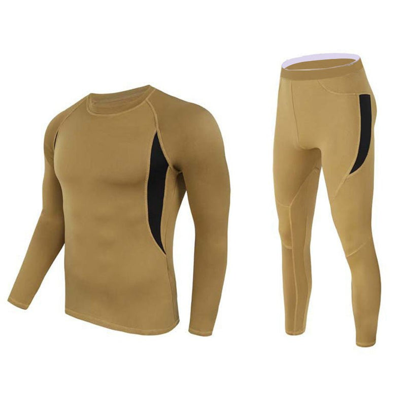 Men's Fleece-Lined Thermal Base Layer Set for Cold Weather - product view 5 | Buffalo Gears
