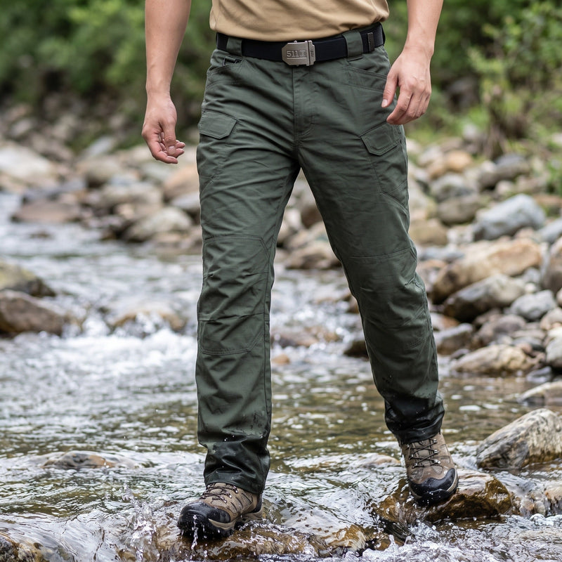 Men's Lightweight Tactical Trousers with Ten Pockets - product view 5 | Buffalo Gears