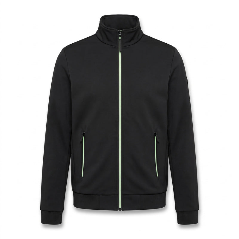 Men's Long Zip Knitted Jumper for Autumn and Winter - product view 6 | Buffalo Gears