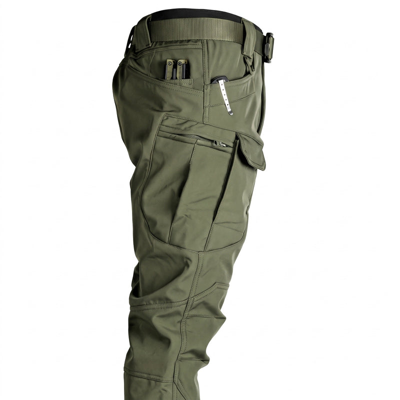 Men's Micro Stretch Cargo Trousers for Hiking and Fishing - product view 7 | Buffalo Gears