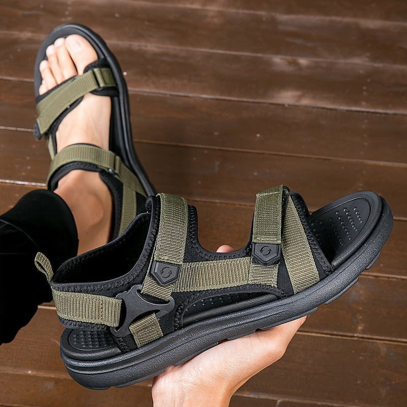 Men's Open-Toe Hiking Sandals with Adjustable Straps - product view 8 | Buffalo Gears
