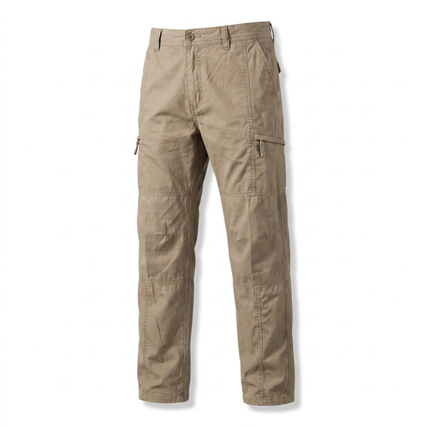 Men's Organic Cotton Cargo Trousers in Relaxed Fit